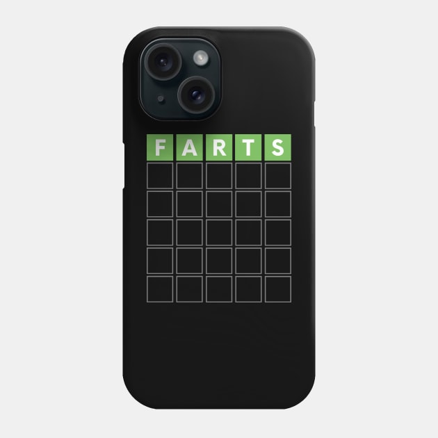 FUNNY WORD GAME FARTS WORD Phone Case by apparel.tolove@gmail.com