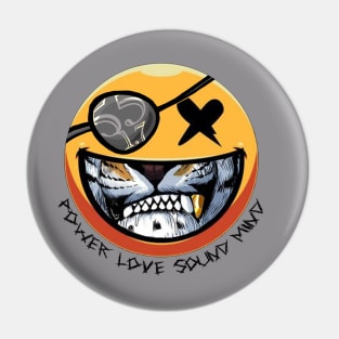 SMILEY TIGER Pin