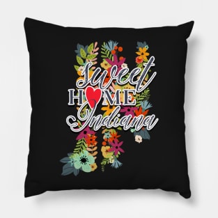 Sweet Home Indiana Pillow