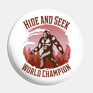 Hide and seek Pin