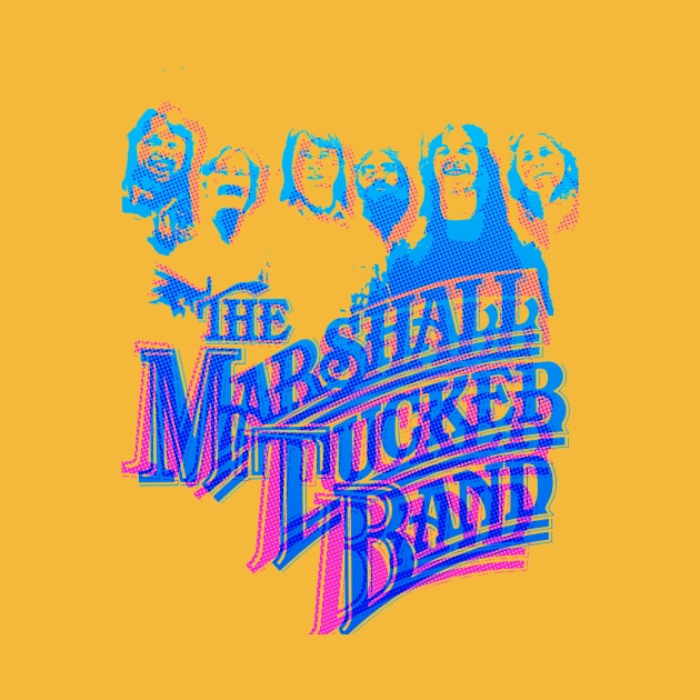 marshall tucker band by HAPPY TRIP PRESS