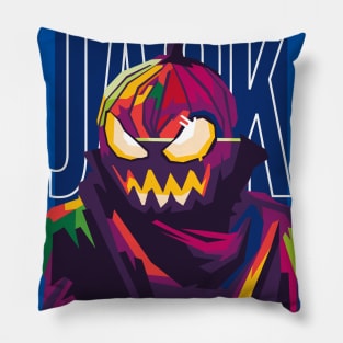 jack o lantern halloween Pillow