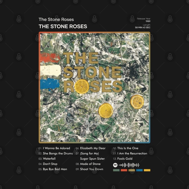 The Stone Roses - The Stone Roses Tracklist Album by 80sRetro