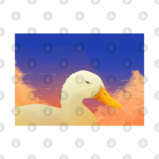 sad swan by aesthetic shop