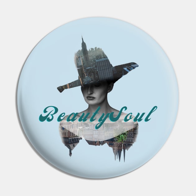 BeautySoul Pin by LibrosBOOKtique