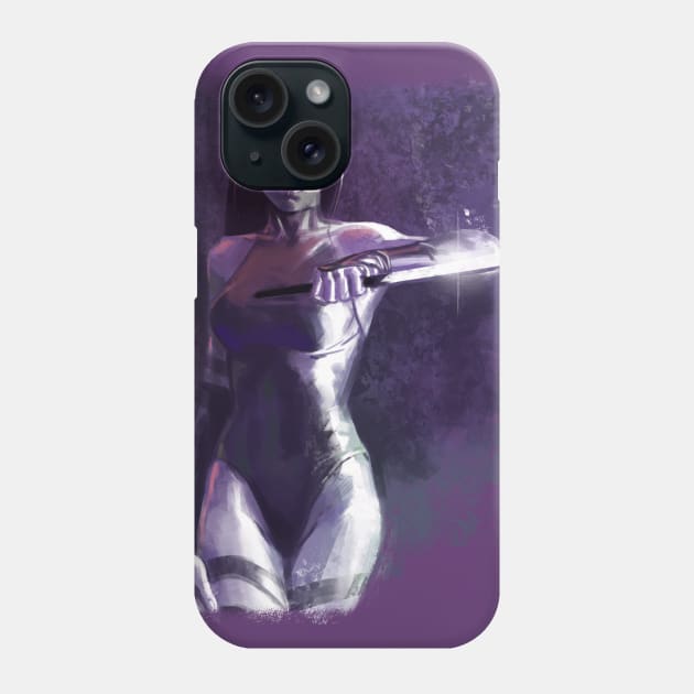 Psylocke Phone Case by ohshirtdotnet