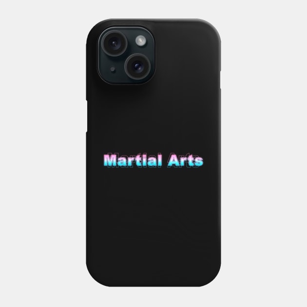 Martial Arts Phone Case by Sanzida Design