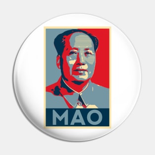 Mao 'Hope' Poster Pin