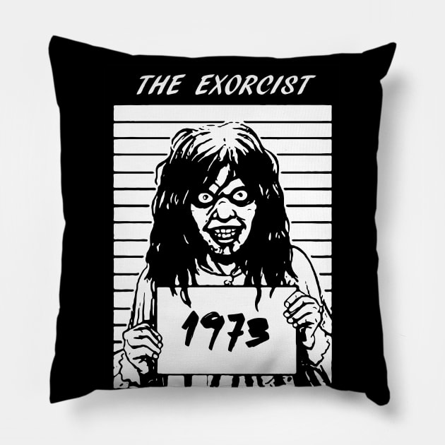 The Exorcist vector Pillow by syanart