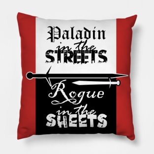 Paladin in the Streets Pillow