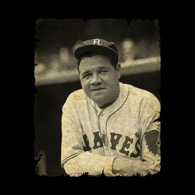 Babe Ruth Legend in Atlanta Braves by SOEKAMPTI