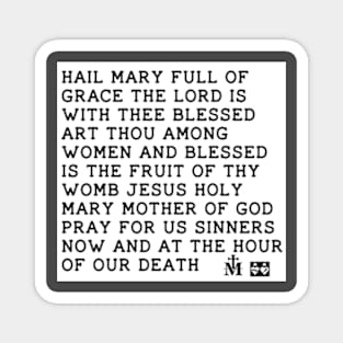 Hail Mary Magnet