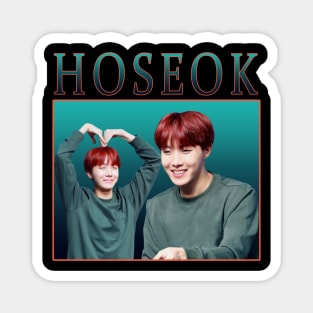 BTS - Hoseok Jhope retro vintage 90sstyle Magnet