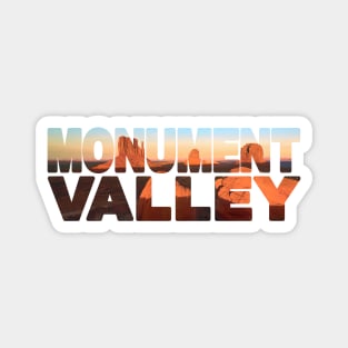 MONUMENT VALLEY - Utah / Arizona Mittens USA Magnet