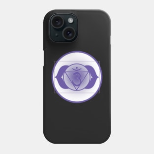 Open up your Third-Eye Chakra- Dark Blue Phone Case