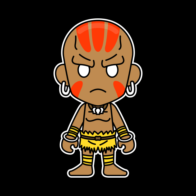 Chibi Dhalsim by Chibi Pops