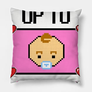 Leveled up to Mom Mommy Mother Gift Birth Pregnant Pillow