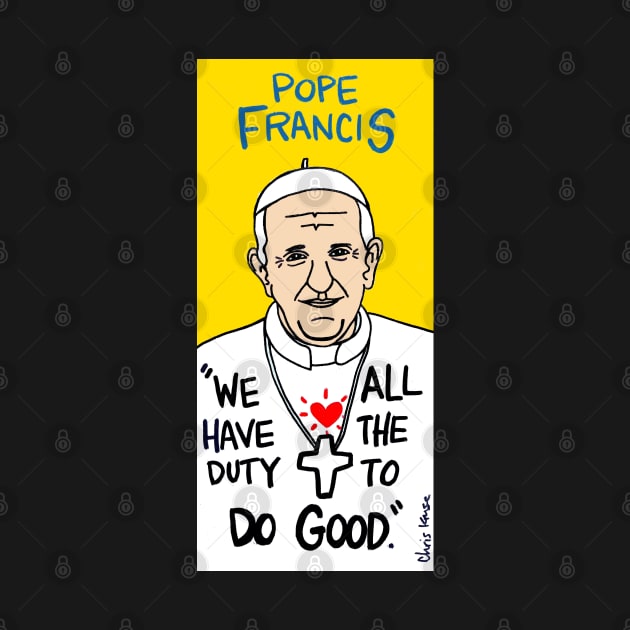 Pope Francis by krusefolkart