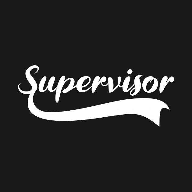 Supervisor - Coordination Gift Idea by BlueTodyArt