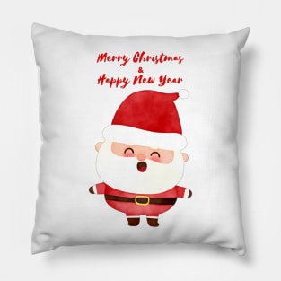 Merry Christmas & Happy New Year Pillow