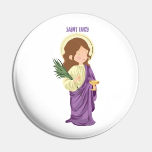 Santa Lucia Pin