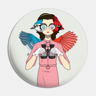 Birdwatching Pin