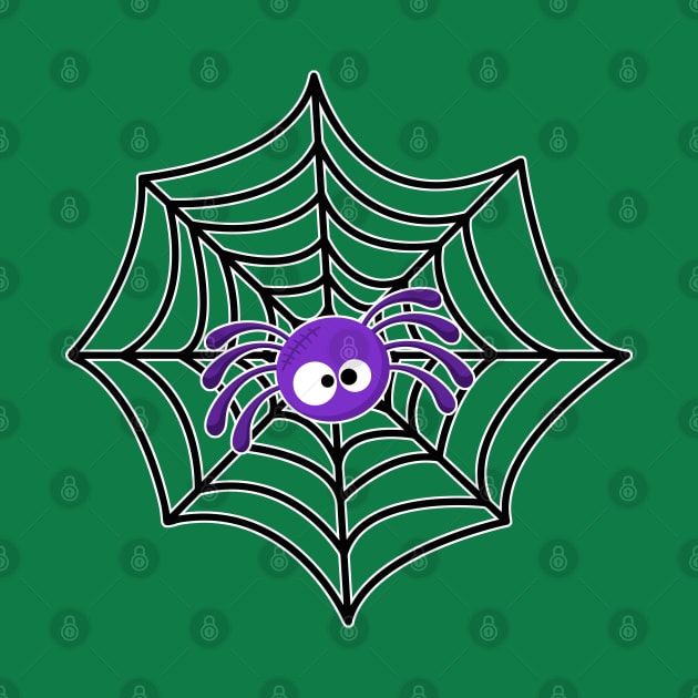 Cute Spider Web by Just a Cute World