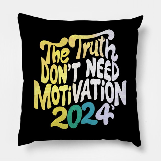 The Truth Don't need motivation | Katt Williams Pillow by thestaroflove