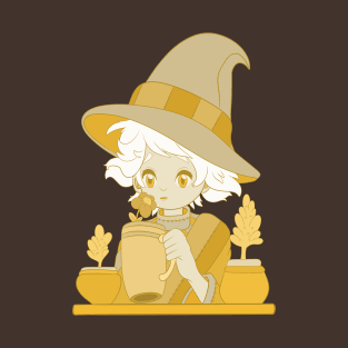 The Happy and Cozy Witch T-Shirt