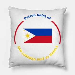 PATRON SAINT OF THE PHILLIPINES Pillow