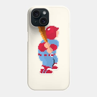 RBI Baseball Batter 16-Bit - St. Louis Phone Case