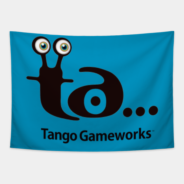 Tango Gameworks タンゴゲームワークス Logo Tango Gameworks Tapestry Teepublic Tango Gameworks タンゴゲームワークス Logo Tango Gameworks Tapestry Teepublic
