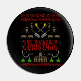 My Roanoke Christmas Pin