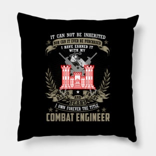 Combat Engineer It Can Not Be Inherited Or Purchase Pillow