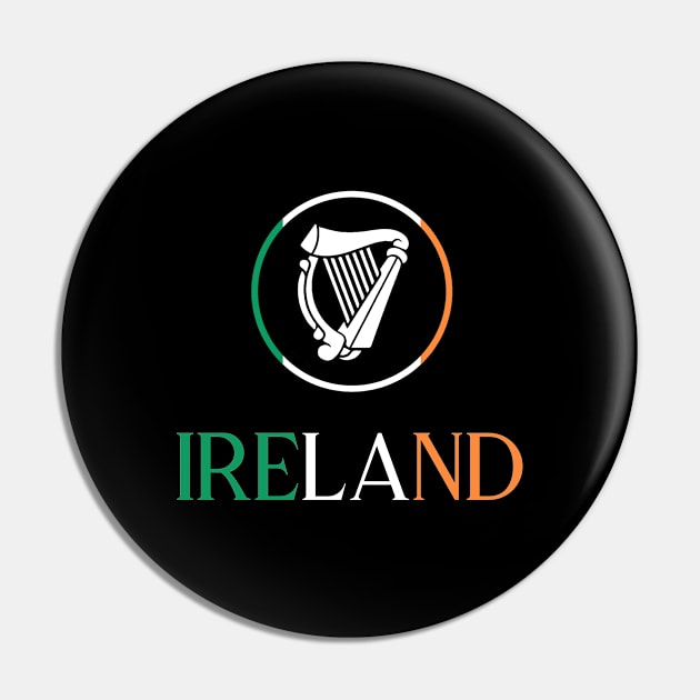 Ireland Irish Pin by VRedBaller