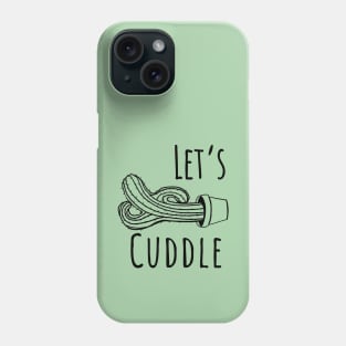 Let's Cuddle Cactus Phone Case