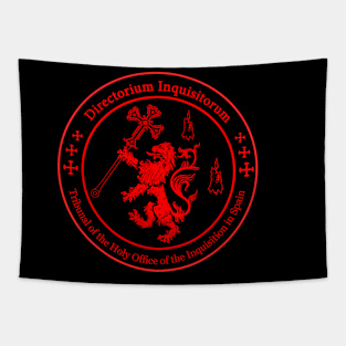 HOLY INQUISITION LOGO Tapestry