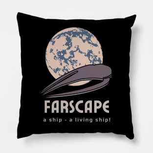 Farscape Moya | A Ship - A Living Ship! | John Crichton Quote Pillow