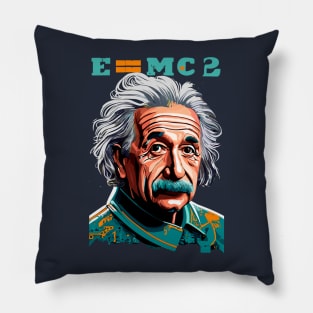 Theory E=mc2 Pillow