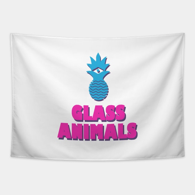 Glass Animals Logo: Deja Vu Tapestry by SpareFilm