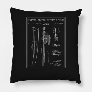 United States Office Patent - Violin Bow J.Heddon Pillow