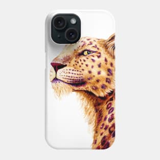 Ancient Snow Leopard Phone Case