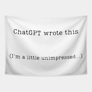 Chat GPT wrote this Tapestry