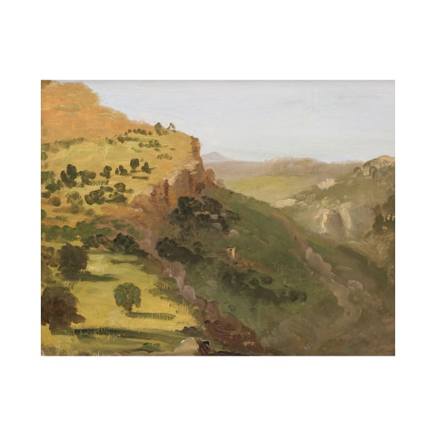 Italian Landscape by Thomas Cole by Classic Art Stall