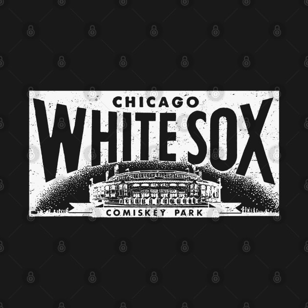 Throwback Chicago White Sox 1 by Buck Tee Originals by Buck Tee