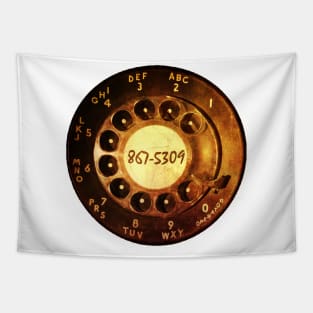 Jenny's Number 867-5309 Tapestry