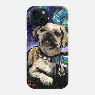 Shih Tzu Night 3 (full image) Phone Case