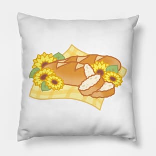 Sunflower Baguette Breads for Picnic Pillow