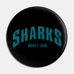 Sharks Hockey Club Pin