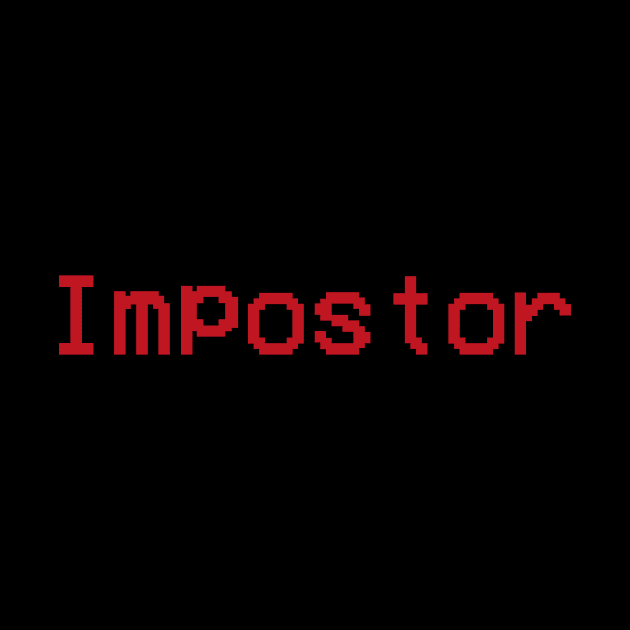 Impostor Among Us Shirt by RetroReview